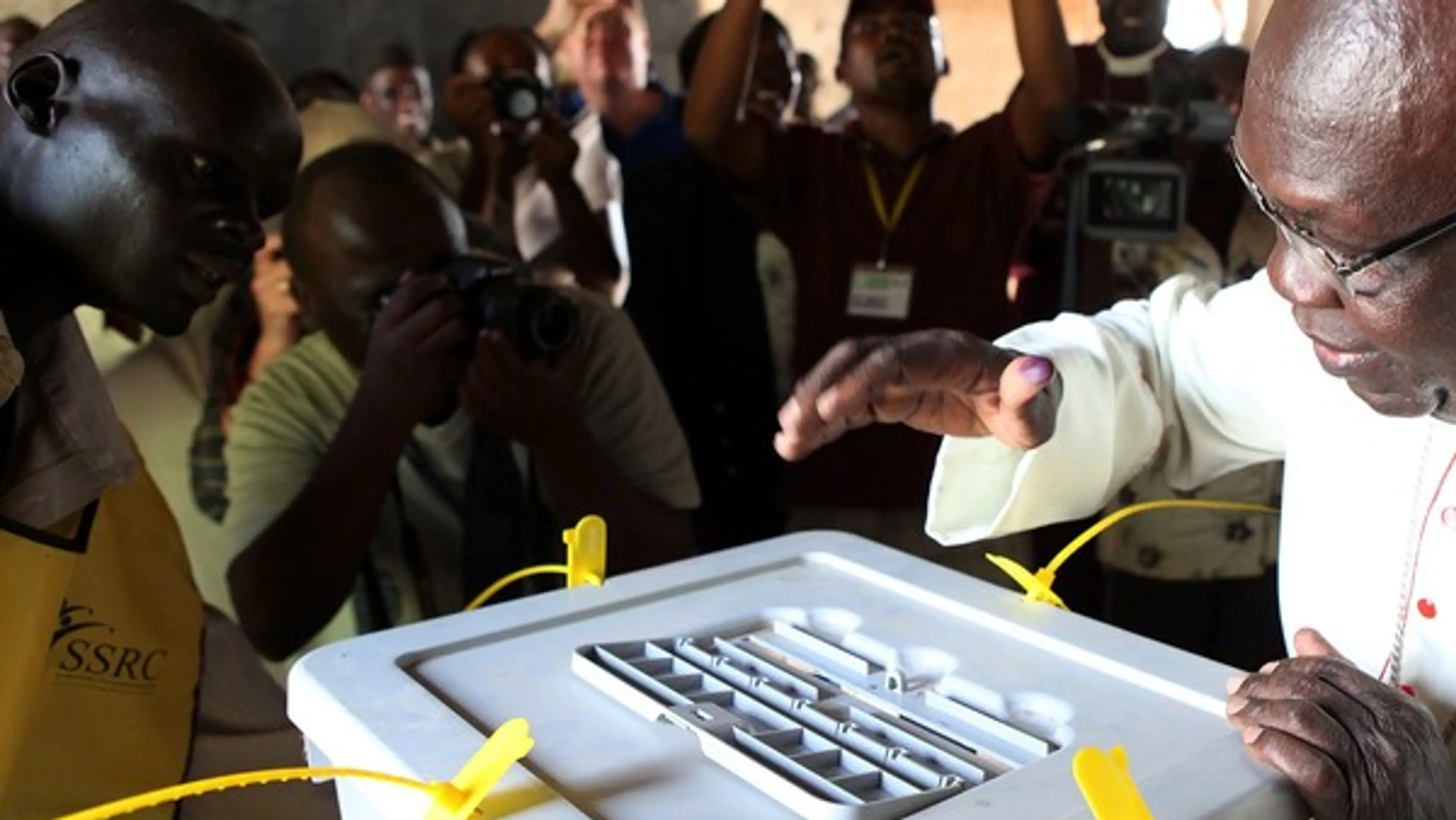 Africa - South Sudan - Archbishop voting