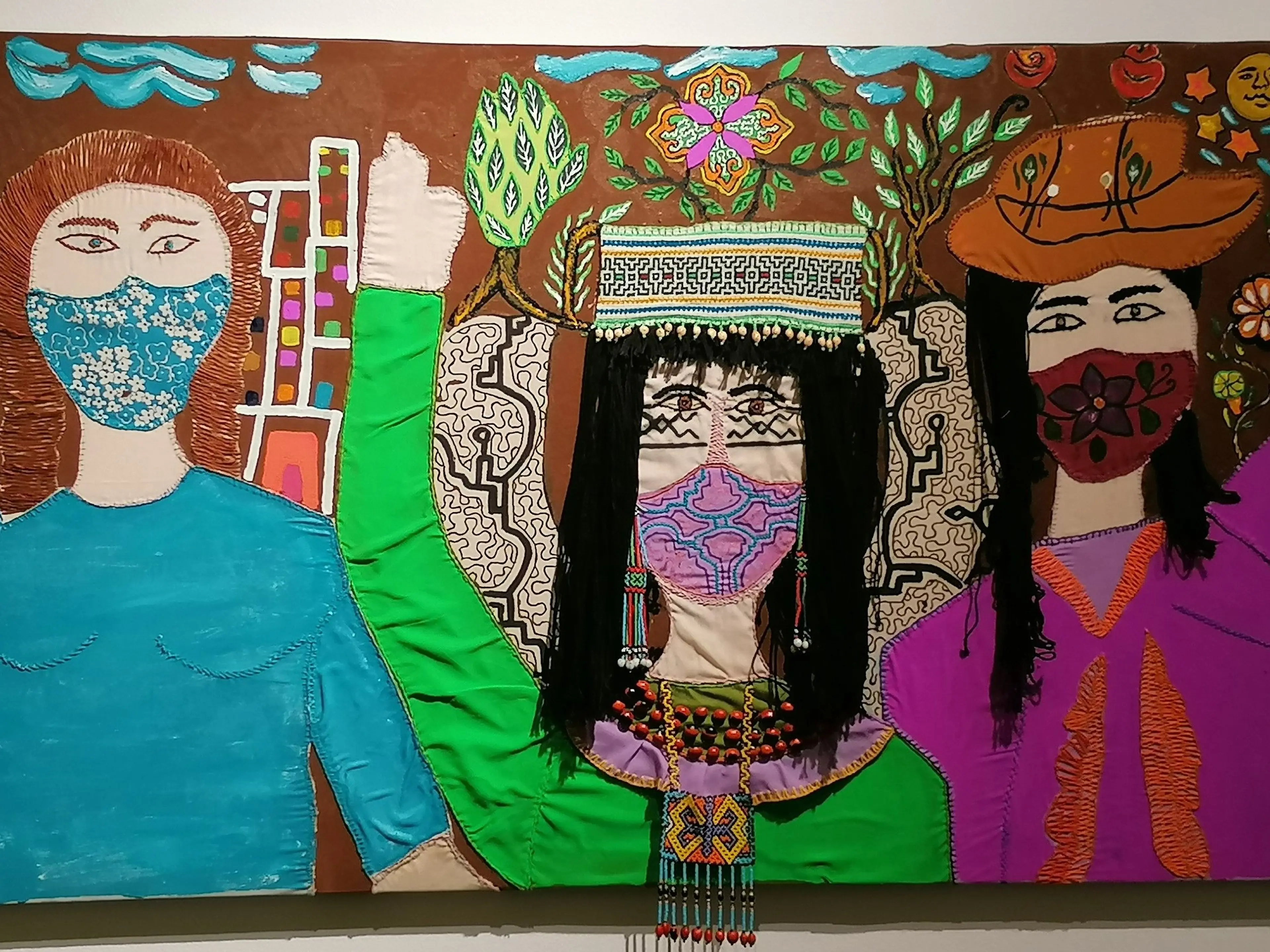 “Equality” by indigenous artist Sadith Silvano, Peru.